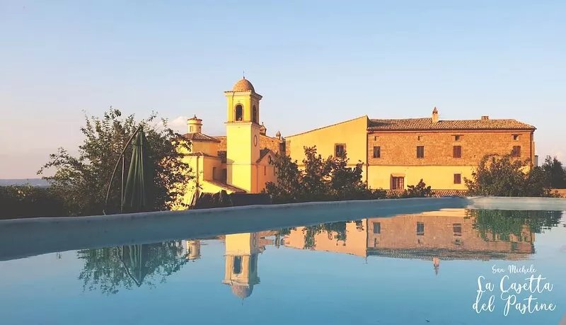 Ancient Farmhouse in the Valley of the Calanchi of Civita di Bagnoregio