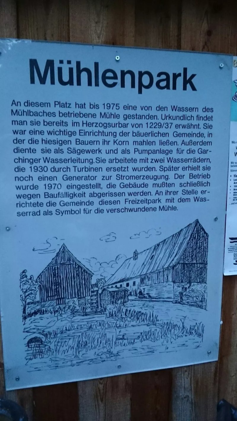 Biergarten Mühlenpark