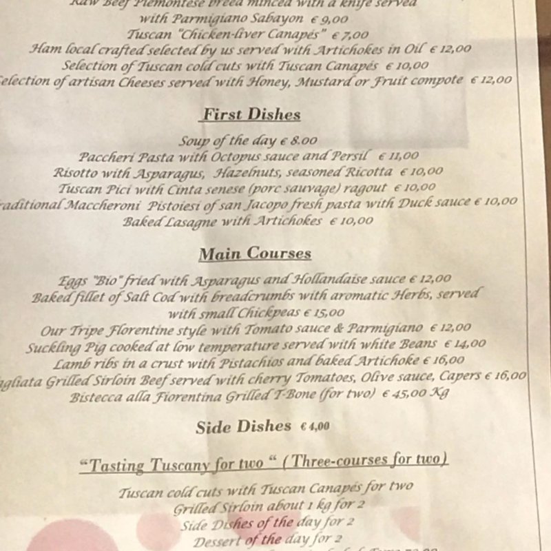 Osteria la Botte Gaia