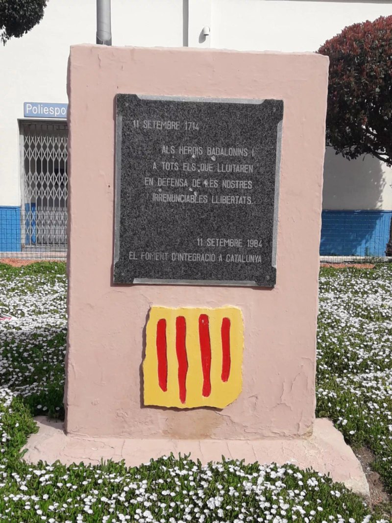 Monument Als Herois Badalonins 1714