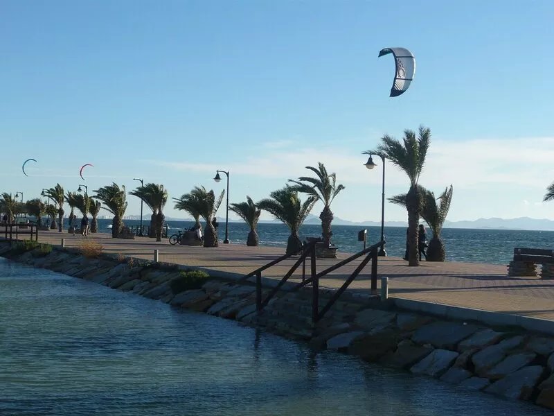 Chalet I with wifi, terrace and garden in the Mar Menor