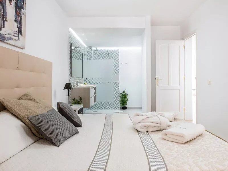 Stylish spacious 3 bedroom holiday home with pool in La Caleta, Costa Adeje