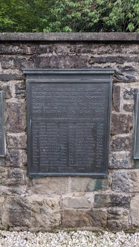 Howwood Garden Of Remembrance