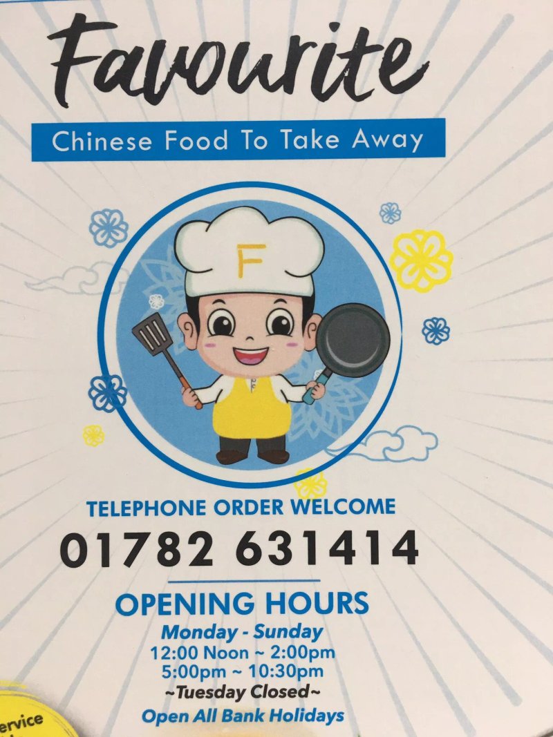 Favourite Chinese Takeaway