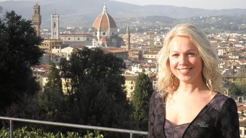 Florence tour guide Ruta Abaraviciute