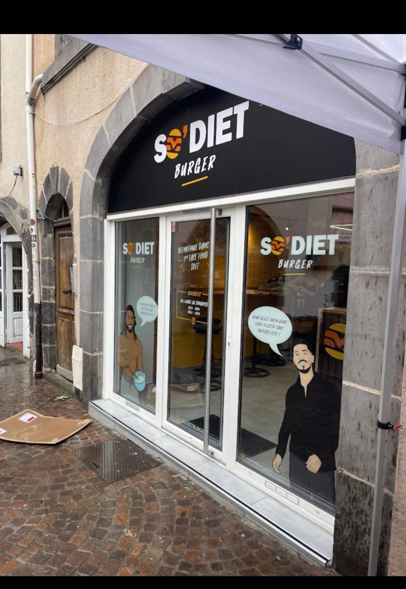 So Diet Burger