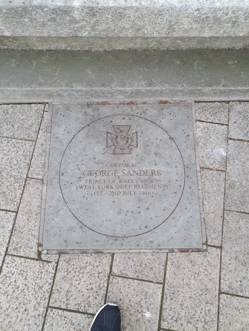 Corporal George Sanders Memorial