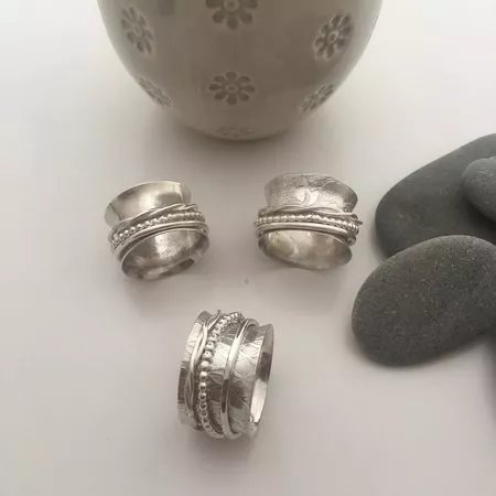 Silver and Stone Jewellery Design by Helen Drye