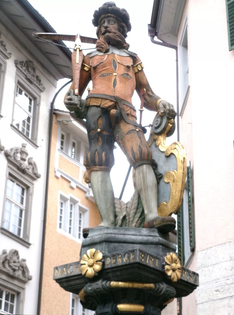 Tell- oder Schuhmacherbrunnen