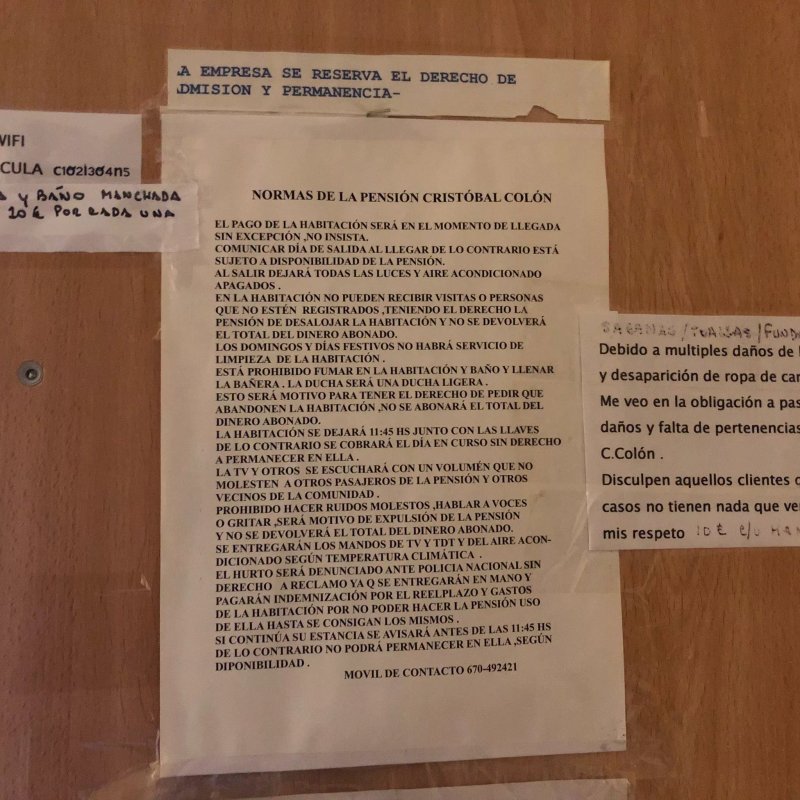 Pension Cristobal Colon