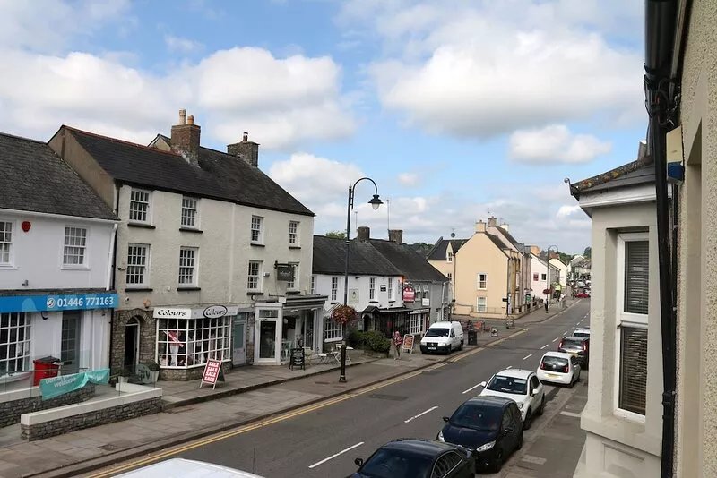 AN EDWARDIAN VILLA  IN THE HEART OF THE SMALL MARKET TOWN OF COWBRIDGE