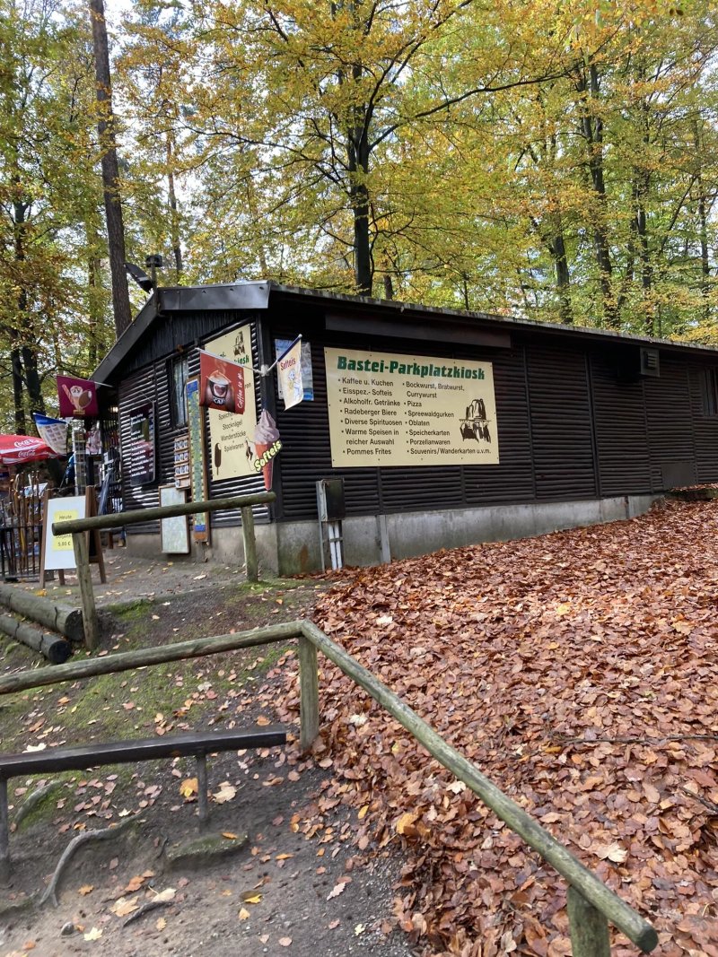 Bastei-Parkplatzkiosk