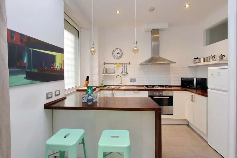 Vintage design apartment for 6 in Trastevere