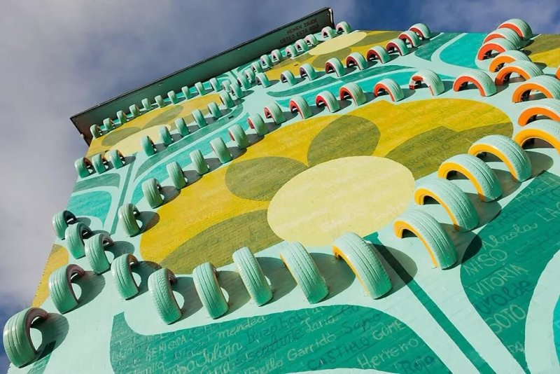 Mural 3D - USTED ESTA AQUI