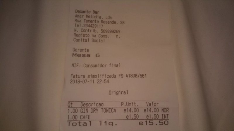 Decante Bar