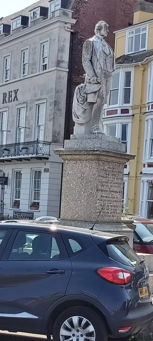 Statue Of Sir Henry Edwards