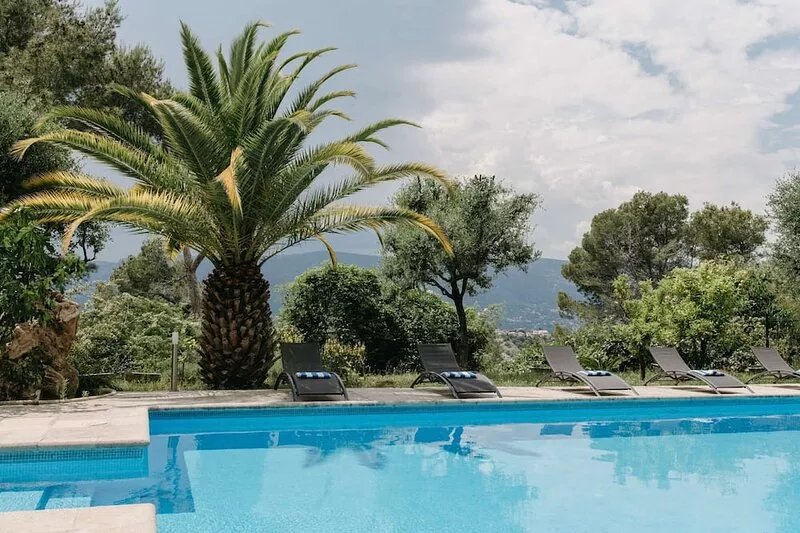 * VILLA LENTIS Magnificent Villa Classified  Sea View Large Heated Pool (Hills