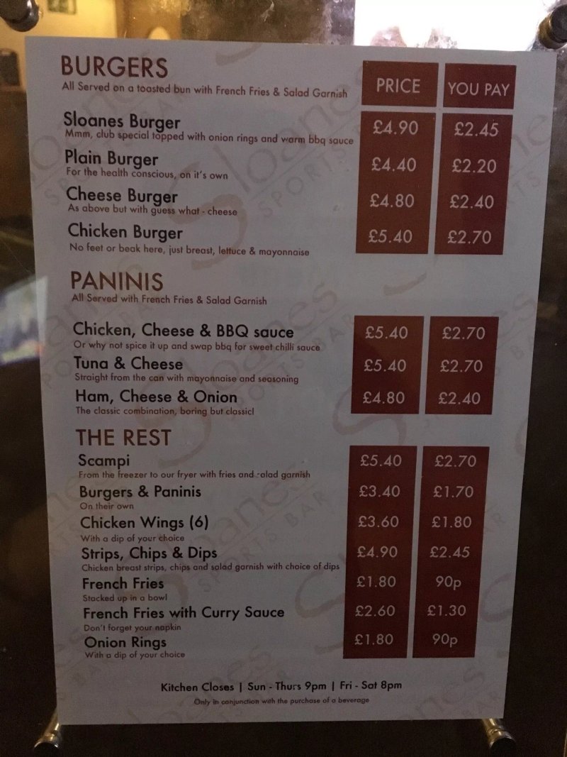 Sloanes Sports Bar