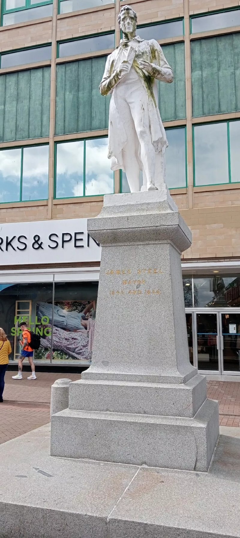 James Steel Statue