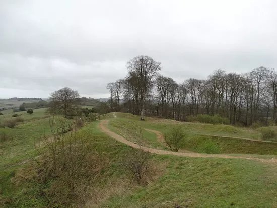 Danebury Iron Age Hill Fort