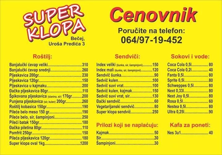 Super klopa