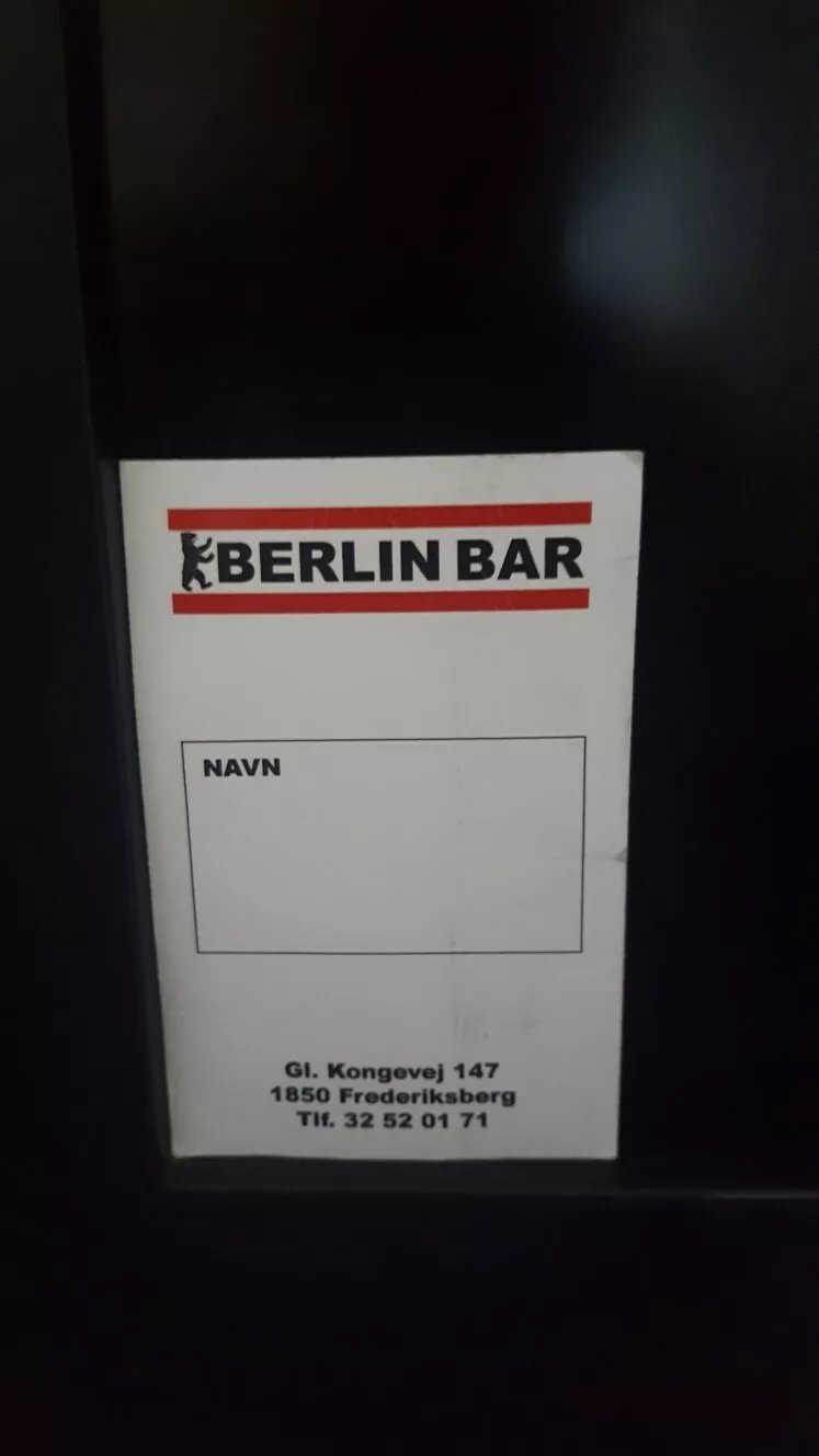 Berlin Bar