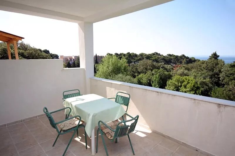 Two bedroom apartment with terrace and sea view Suha Punta, Rab (A-5050-b)