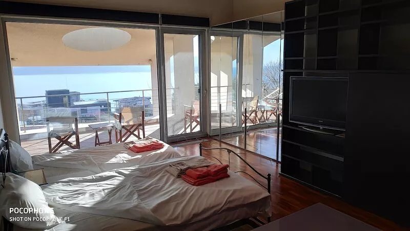 Designer 600m2 sea view house with pool and tennis court, Sozopol