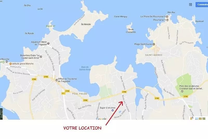Holiday home Trégastel at 200m from the sea