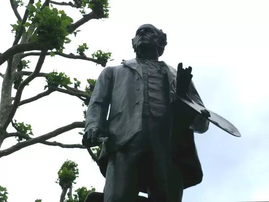 Statue Of John Everett Millais London