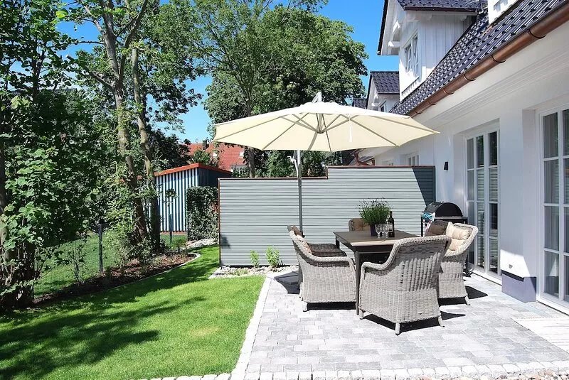 Chic ☆☆☆☆☆ - Living in the heart of Zingst - WiFi, fireplace, sauna, near the b