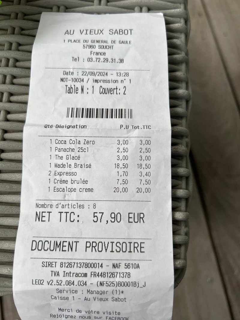 Au Vieux Sabot