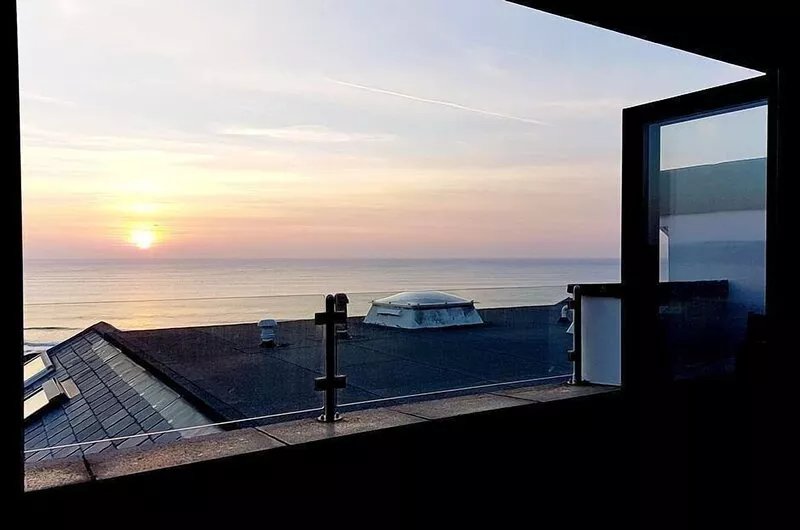Popular apartment along Esplanade with sea views and balcony.