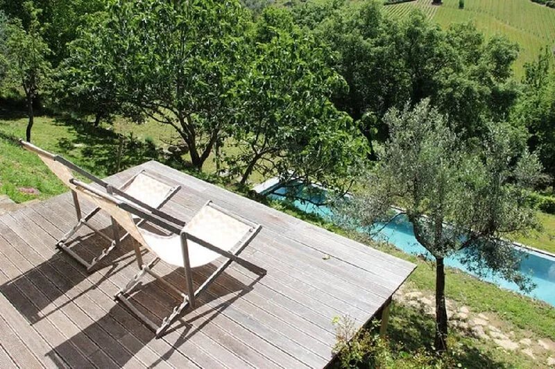 Typical Tuscan farmhouse in charming position between Panzano -Greve in Chianti