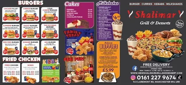 New Shalimar Grill & Dessert