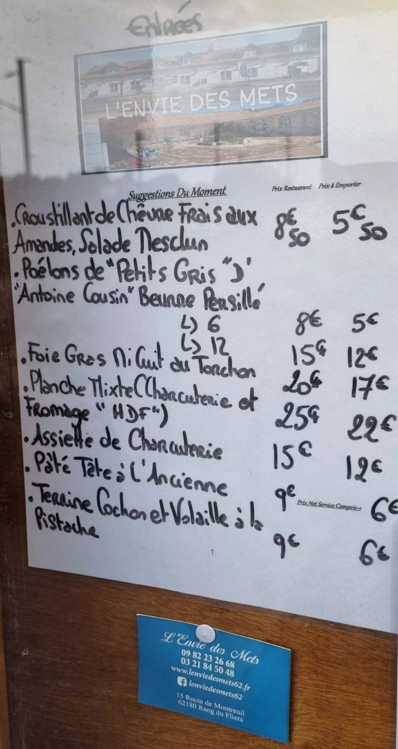 L'Envie des Mets