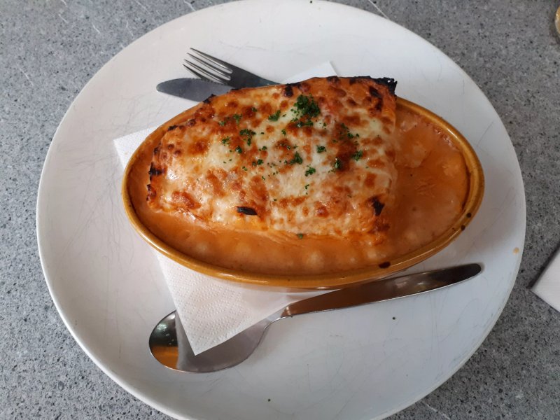 Knoblauch Fischimbiss