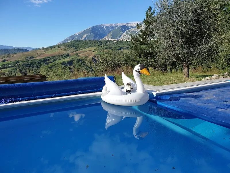 Nestled in the Wooded Foothills of the Maiella National Park, Abruzzo, Italy