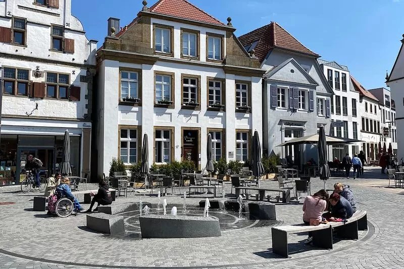 Large, modern vacation apartment in the heart of Rheine
