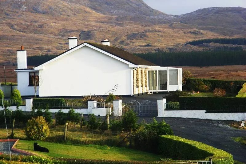 Lake View House. Then perfect base for touring the west of Ireland.