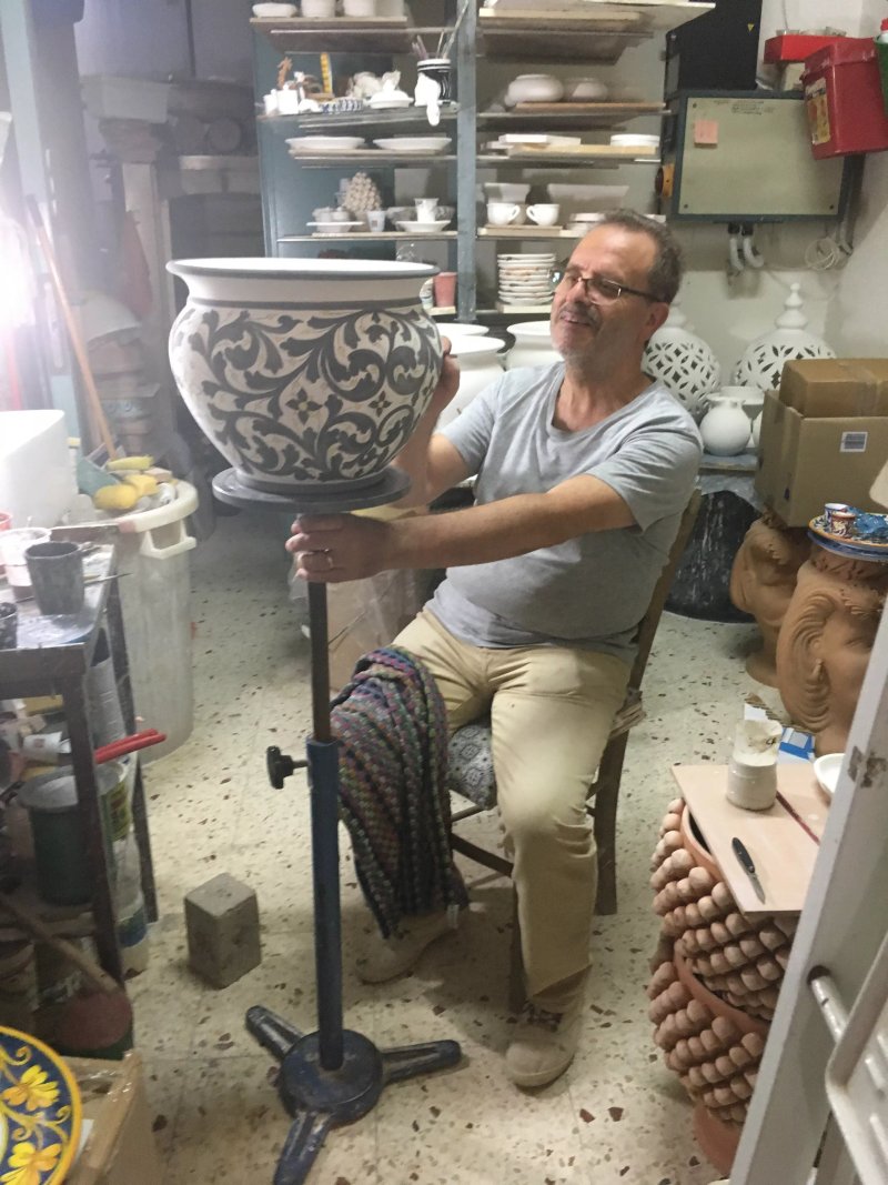 Vincenzo Arena, Ceramiche d'Arte