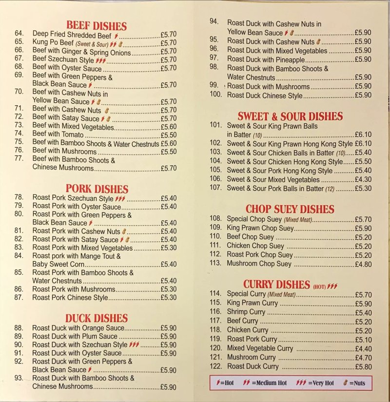 Golden Moon Chinese Takeaway