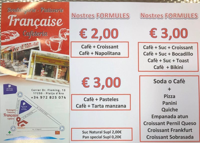 Boulangerie Patisserie francaise