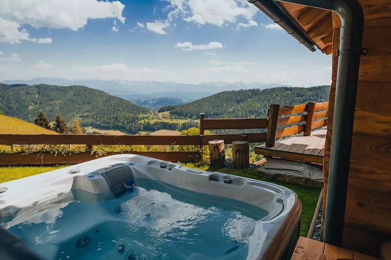 A chalet in the Canadian style.