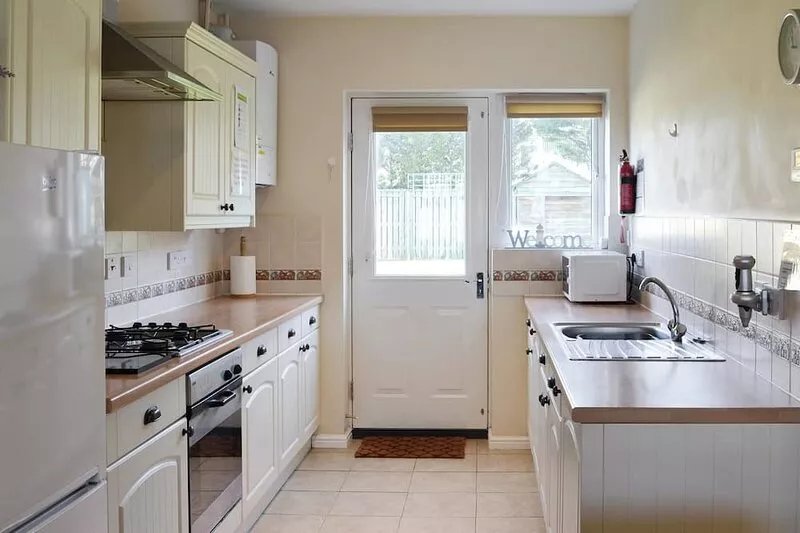 Lovely modern bungalow only minutes from the sand dunes at Beadnell Bay.