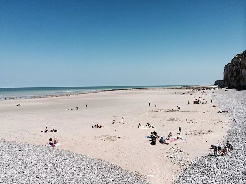 Great Norman cottage located Sotteville-sur-Mer, a village by the sea