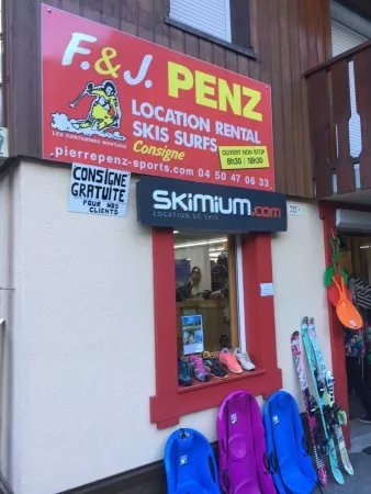 PENZ Les Contamines Location materiel de ski