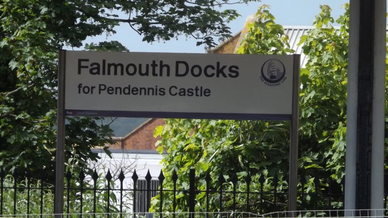 Falmouth Docks Railway Station