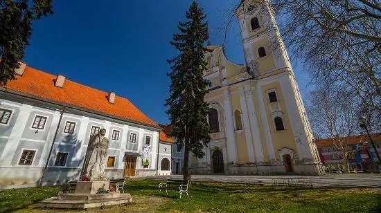 Franciscan monastery and the church of St. Rocco