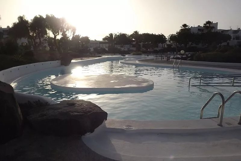 Holiday apartment in a private complex with beautiful pools and gardens